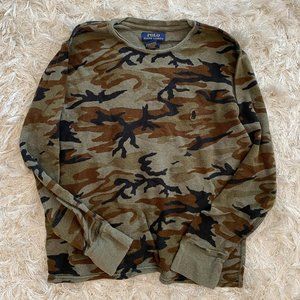 Boys Polo Ralph Lauren Camo Long Sleeve